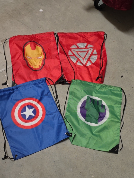 Other - Nwt Marvel Drawstring Bags